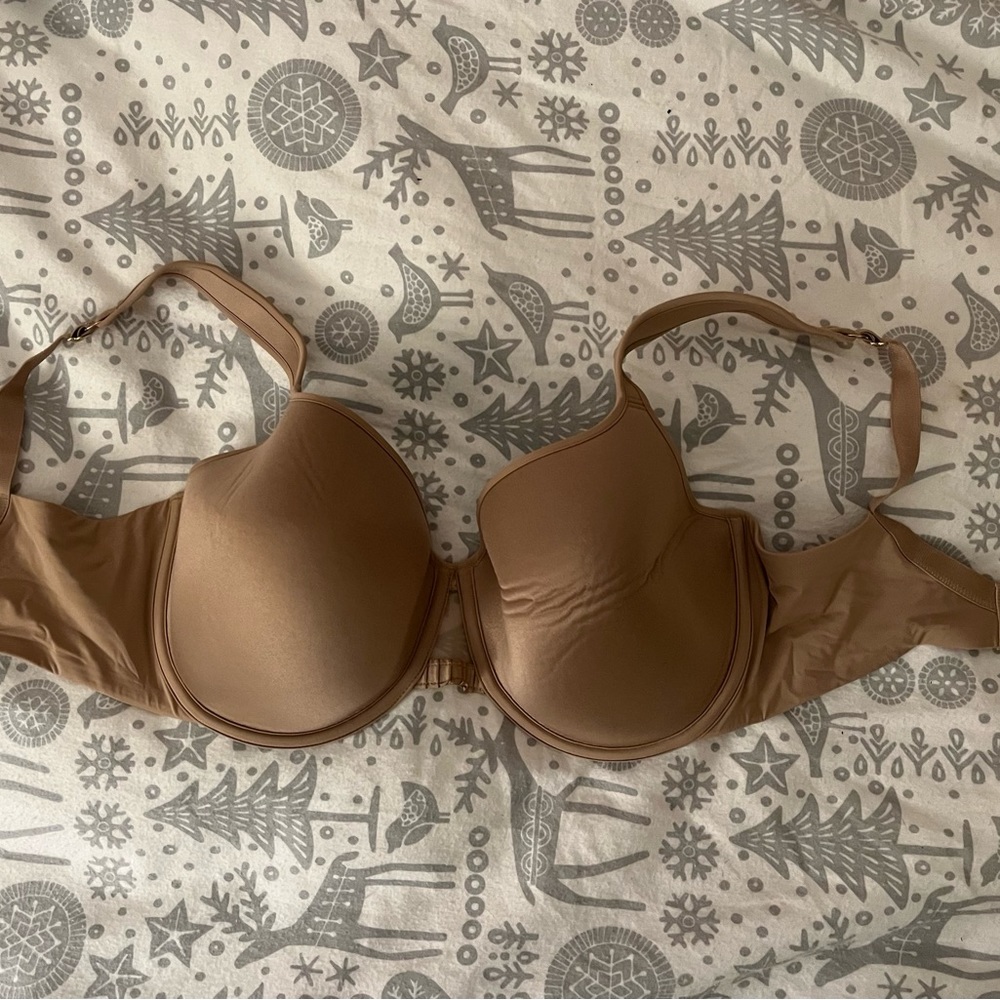 ThirdLove Tan Full-Coverage Bra with Seamless Design